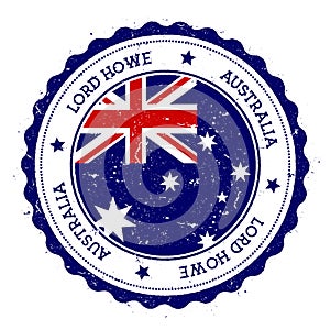 Lord Howe Island flag badge.