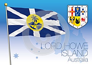 Lord Howe Island, flag of the state territory, Australia