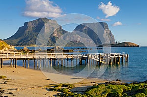 Lord Howe Island Lagoon and Jetty