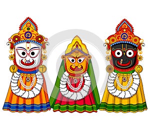 Lord Jagannath, Subhadra and Balabhadra