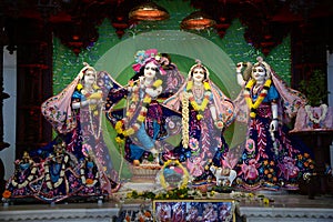 Lord Krishna and Radha