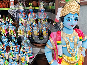 Lord Krishna Statue, Janmashtami, Festival, Hindu, Chennai, TamilNadu, India