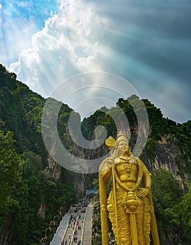 Lord Murugan Statue Batu Caves Kuala Lumpur Malaysia