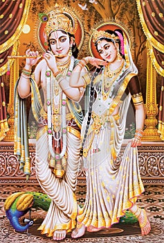 Lord Radha Krishna Beautiful wallpaper with background