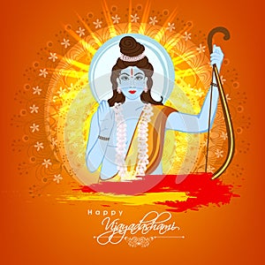 Lord Rama for Happy Vijayadashami celebration.