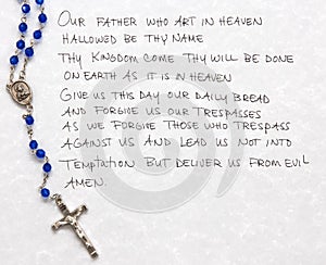 Lords prayer photo