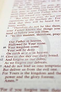 The Lord's Prayer photo