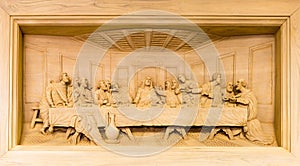 Lord's Supper carving