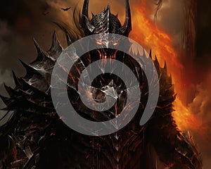 lord Sauron lord Sauron lord sauron lord generative sauron fantasy warrior demon king army evil