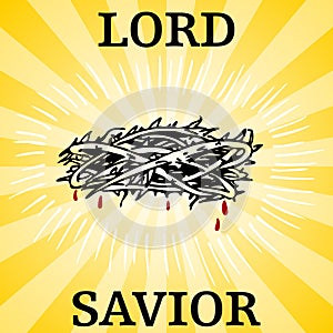 Lord Savior Thorn Crown photo