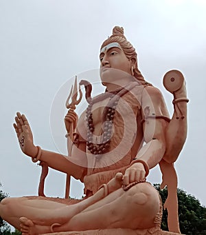 The lord shiv statue photo