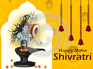 Lord Shiva on holy ocassion of Maha Shivratri, Hindu festival of India