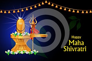 Lord Shiva on holy ocassion of Maha Shivratri, Hindu festival of India