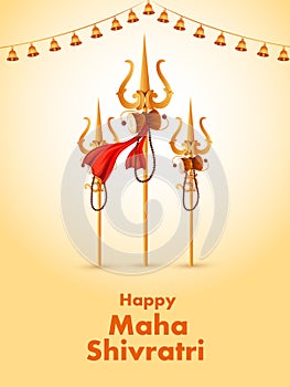 Lord Shiva on holy ocassion of Maha Shivratri, Hindu festival of India