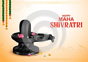 Lord Shiva, Indian God of Hindu for Maha Shivratri festival of India