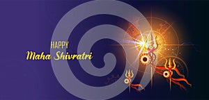 Lord Shiva, Indian God of Hindu for Maha Shivratri festival of India