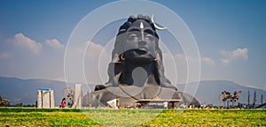 Lord Shiva statue in South india