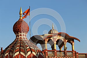 Lord Shiva temple dome, Parvati, Pune, Maharashtra