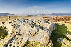 Lordenshaws cup and ring rock art