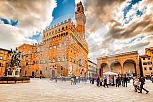 Lordship square in Florence