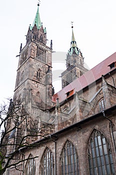 Lorenz is a prominent Evangelical Lutheran Church in Bavaria, Nuremberg, Germany