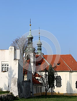 Loreta -- a large pilgrimage destination in Hradcany, a district of Prague, Czech Republic