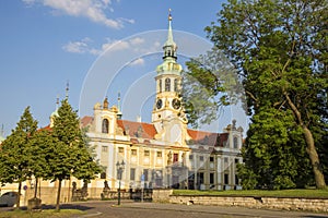 Loreta pilgrimage destination at Hradcany district in Prague