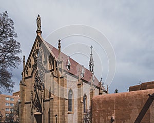 Loretto Chapel in Santa Fe, USA