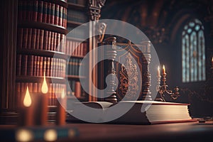 lorful, visually stunningFantasy Library: Magic Books, Unreal Engine 5, Hyper-Detail & Visual Magic!