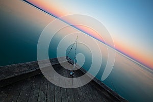 Lorne Pier at Sunset in Victoria Australia