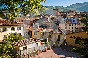 Loro Ciuffenna is a medieval village with the oldest water mill in Tuscany photo