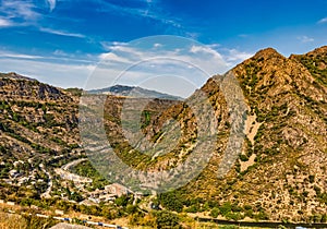 Lorri landscape Sanahin Armenia landmark