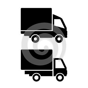 Lorry van icons