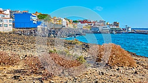 Los Abrigos town on the coast of Tenerife photo