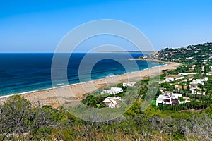 Los Alemanes beach, Cadiz, Andalusia, Spain