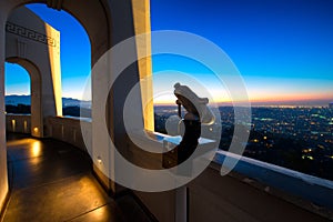 Los Angeles as seen from the Griffith Observatory photo