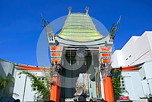 Los Angeles, CA. Grauman's Chinese theater.