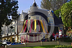The Magic Castle, located in the Hollywood district