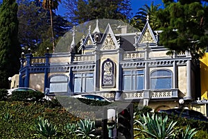 The Magic Castle, located in the Hollywood district