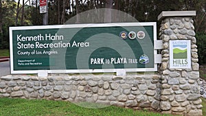 Los Angeles, California: Kenneth Hahn State Recreation Area, a State Park