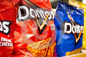 Doritos chips bags at store