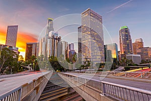 Los Angeles, California, USA Skyline