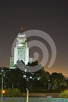 Los Angeles City hall building