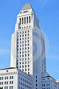 Los Angeles City Hall Tower, Downtown Civic Center