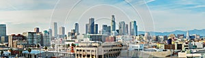 Los Angeles cityscape panorama