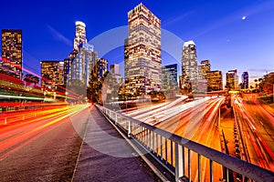 Los Angeles Highway Cityscape