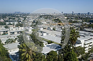 Los Angeles, Hollywood sprawl photo