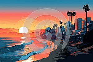 Los Angeles Luminescence: Beaches, Film, and Urban Dreams