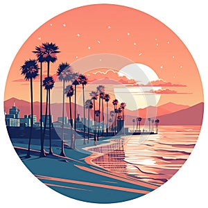 Los Angeles Luminescence: Beaches, Film, and Urban Dreams