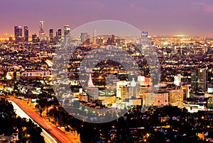 Los Angeles at night